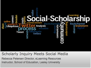 Social Scholarship Slide Photo